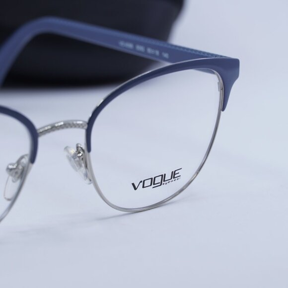 Final Price! Vogue VO4088 5082 Blue/Silver Eyeglasses 50mm main image 4